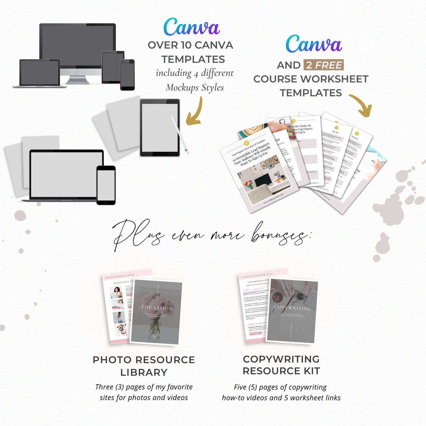"Hannah" Kajabi Course, Coaching & Speaker Website Template