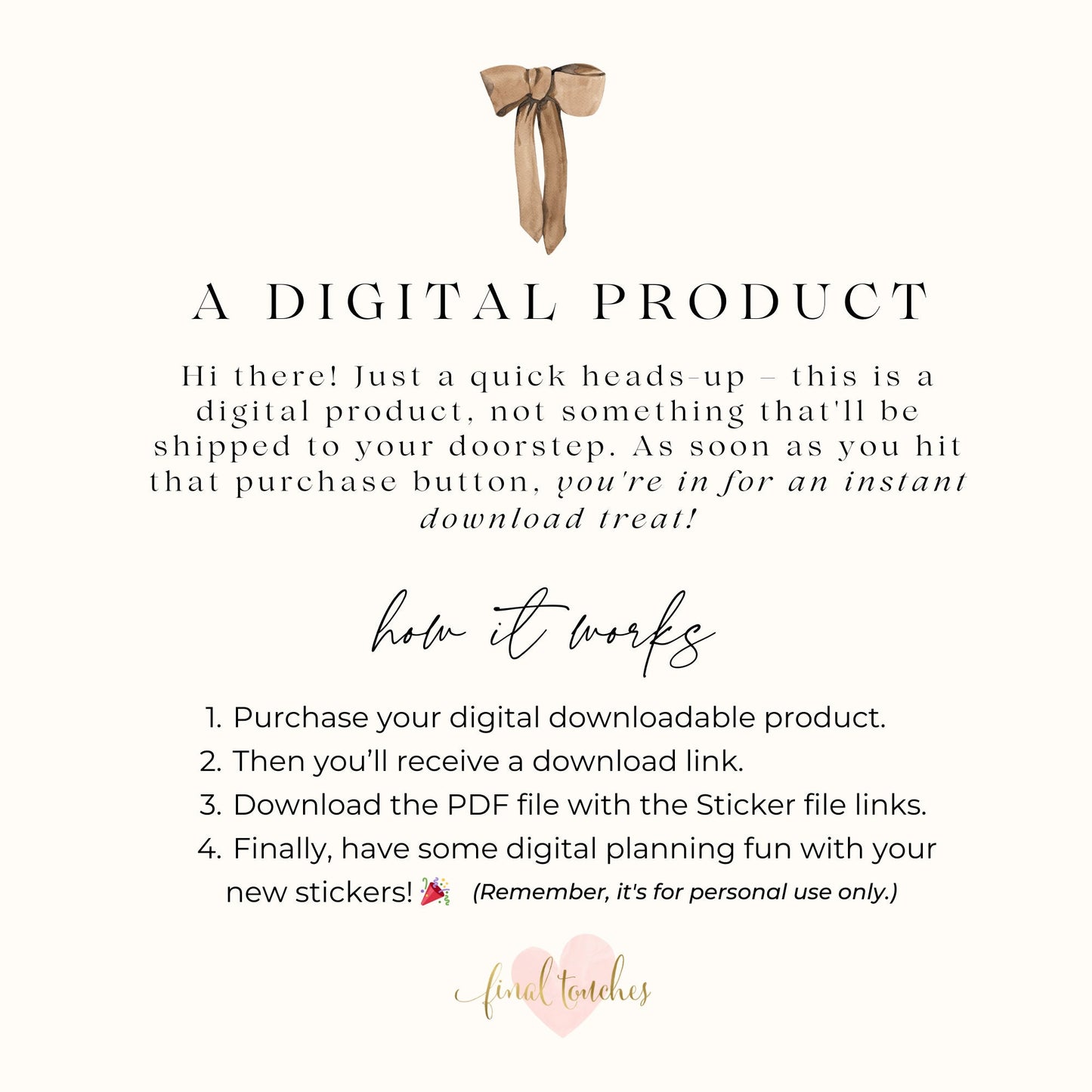 Fall Boho Coffee Digital Stickers